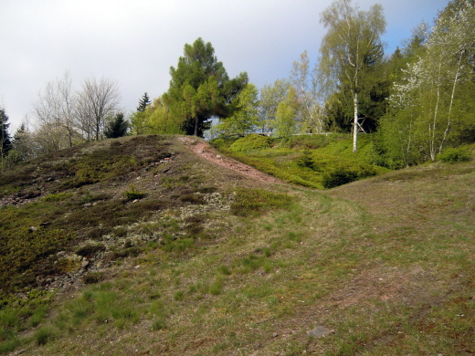 Heap on the Pöhlberg mountain
